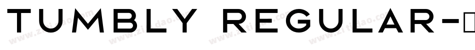 Tumbly Regular字体转换
